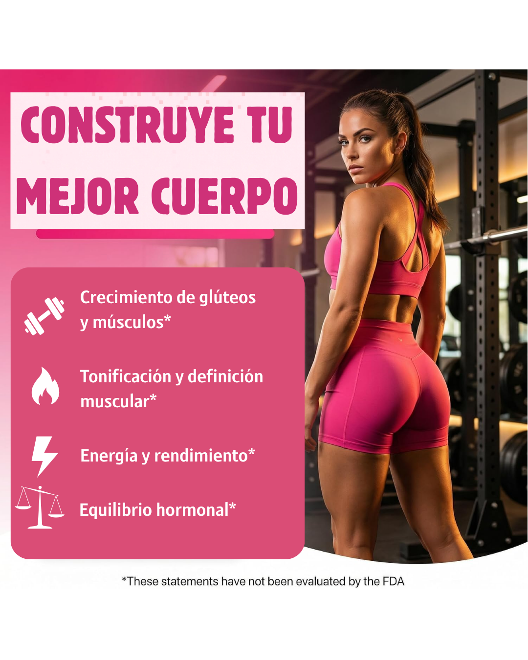 Creatina para mujeres con Fórmula 5 en 1