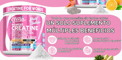 Creatina para mujeres con Fórmula 5 en 1